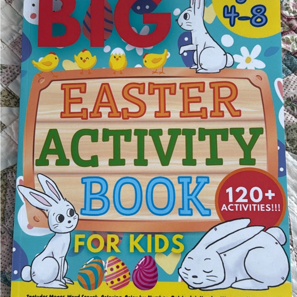 Easter Activity Book for Kids - Colorful Fun